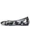 Larua Sandalen mit Aufdruck, Schwarz