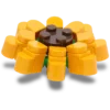 Lego®-Sonnenblumen-Jibbitz-Anstecker