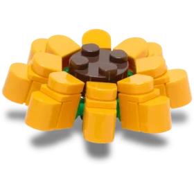 Lego®-Sonnenblumen-Jibbitz-Anstecker