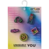 Level Up Gamer 5er-Pack Jibbitz-Anstecker
