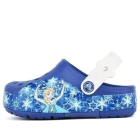 Light Frozen Clogs „Blue White“