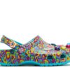 Lisa Frank x Classic Clog Kids „Digital Aqua Multi Hearts“ Lisa Frank x Classic Clog Kids „Digital Aqua Multi Hearts“
