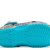 Lisa Frank x Classic Clog Kids „Digital Aqua Multi Hearts“ Lisa Frank x Classic Clog Kids „Digital Aqua Multi Hearts“
