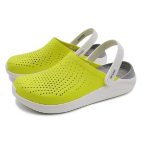 LiteRide Lazer Cut Clogs „Yellow Beige“