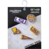 LSU 5er-Pack Jibbitz-Anstecker