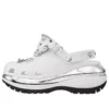 Mega Crush Clog „White Silver“