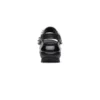 Mega Crush Pearl Ruffle Sandal „Schwarz“