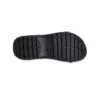 Mega Crush Pearl Ruffle Sandal „Schwarz“
