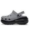 Mega Crush Reflective Clogs „Grey Black“