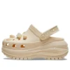 Mega Crush Shells and Pearls Clog „Beige“