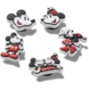 Mickey und Minnie PVC 5er-Pack Jibbitz-Anstecker