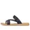 Minimalistische, bequeme Sport-Hausschuhe Schwarz Braun