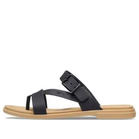 Minimalistische, bequeme Sport-Hausschuhe Schwarz Braun