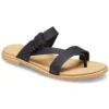 Minimalistische, bequeme Sport-Hausschuhe Schwarz Braun