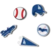 MLB Los Angeles Dodgers 5er-Pack Jibbitz-Anstecker MLB Los Angeles Dodgers 5er-Pack Jibbitz-Anstecker