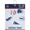 MLB Los Angeles Dodgers 5er-Pack Jibbitz-Anstecker MLB Los Angeles Dodgers 5er-Pack Jibbitz-Anstecker