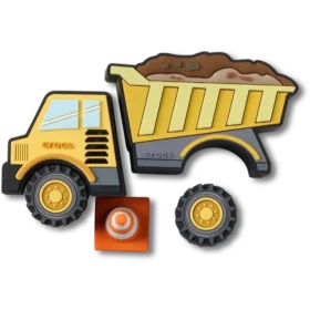 Myo Construction Truck 5er-Pack Jibbitz-Anstecker