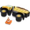 Myo Construction Truck 5er-Pack Jibbitz-Anstecker