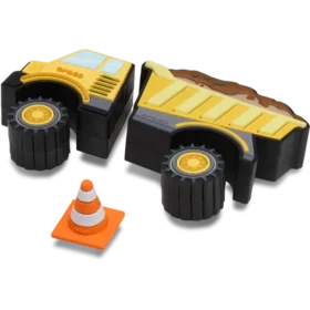 Myo Construction Truck 5er-Pack Jibbitz-Anstecker
