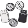 NBA Brooklyn Nets 5er-Pack Jibbitz-Anstecker NBA Brooklyn Nets 5er-Pack Jibbitz-Anstecker