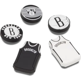 NBA Brooklyn Nets 5er-Pack Jibbitz-Anstecker