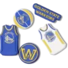 NBA Golden State Warriors Jibbitz-Anstecker, 5er-Pack