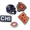 NFL Chicago Bears 5er-Pack Jibbitz-Schuhanhänger NFL Chicago Bears 5er-Pack Jibbitz-Schuhanhänger