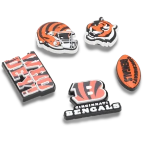 NFL Cincinnati Bengals 5er-Pack Jibbitz-Schuhanhänger