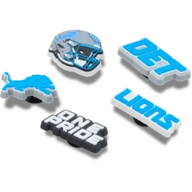 NFL Detroit Lions 5er-Pack Jibbitz-Schuhanhänger