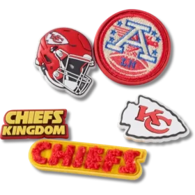 NFL Kansas City Chiefs 5er-Pack Jibbitz-Schuhanhänger