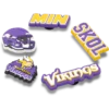 NFL Minnesota Vikings 5er-Pack Jibbitz-Schuhanhänger NFL Minnesota Vikings 5er-Pack Jibbitz-Schuhanhänger