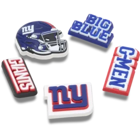 NFL New York Giants 5er-Pack Jibbitz-Schuhanhänger