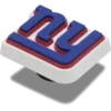 NFL New York Giants Logo Jibbitz™-Anstecker