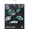 NFL New York Jets 5er-Pack Jibbitz-Schuhanhänger NFL New York Jets 5er-Pack Jibbitz-Schuhanhänger