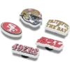 NFL San Francisco 49ers 5er-Pack Jibbitz-Schuhanhänger NFL San Francisco 49ers 5er-Pack Jibbitz-Schuhanhänger