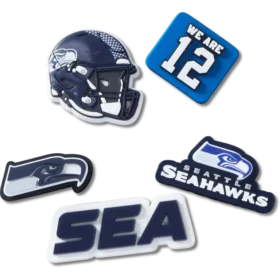 NFL Seattle Seahawks 5er-Pack Jibbitz-Schuhanhänger