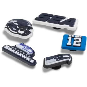 NFL Seattle Seahawks 5er-Pack Jibbitz-Schuhanhänger