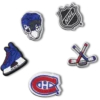 NHL® Montreal Canadiens® 5er-Pack Jibbitz™-Anstecker NHL® Montreal Canadiens® 5er-Pack Jibbitz™-Anstecker