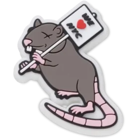 „Nyc Rats Run the City“ Jibbitz-Anstecker