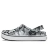 Off Court Printed Clogs „Grey Black White“