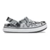 Off Court Printed Clogs „Grey Black White“
