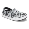 Off Court Printed Clogs „Grey Black White“
