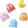 Pac-Man II 5er-Pack Jibbitz-Anstecker