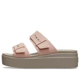 Pale Blush Brooklyn Sandale „Brown Beige“