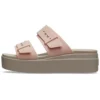 Pale Blush Brooklyn Sandale „Brown Beige“