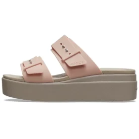Pale Blush Brooklyn Sandale „Brown Beige“