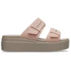Pale Blush Brooklyn Sandale „Brown Beige“