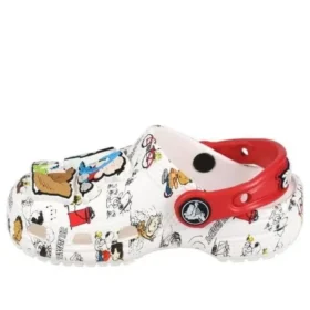 Peanuts Classic Clogs „White Red“
