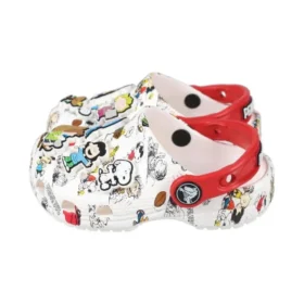 Peanuts Classic Clogs „White Red“