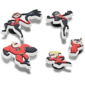 Pixar „Die Unglaublichen“ 5er-Pack Jibbitz-Anstecker
